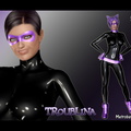 Troublina wallpaper