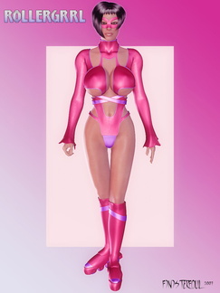 RollerGirl pinup
