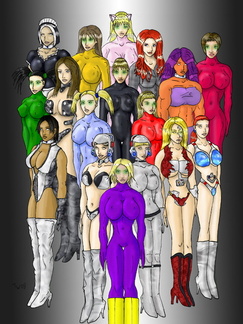 Superheroine Squad by Trishbot