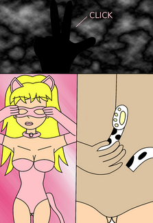 Pink Pussycat Comic 3 COLOUR BG