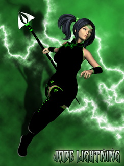 Jade Lightning pinup