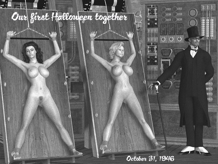 The First Halloween B&amp;W