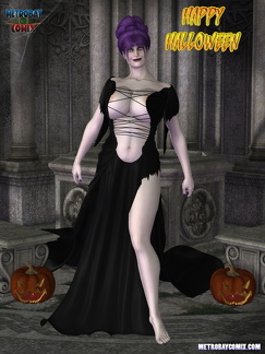 Halloween Karen pinup