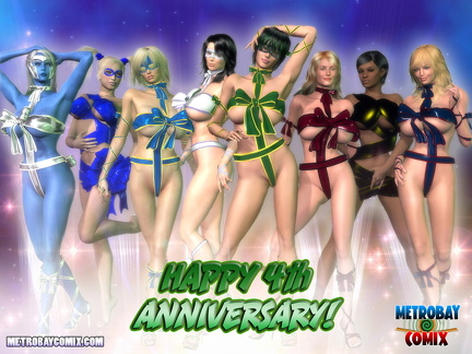 Metrobay Comix 4th anniversary Trishbot